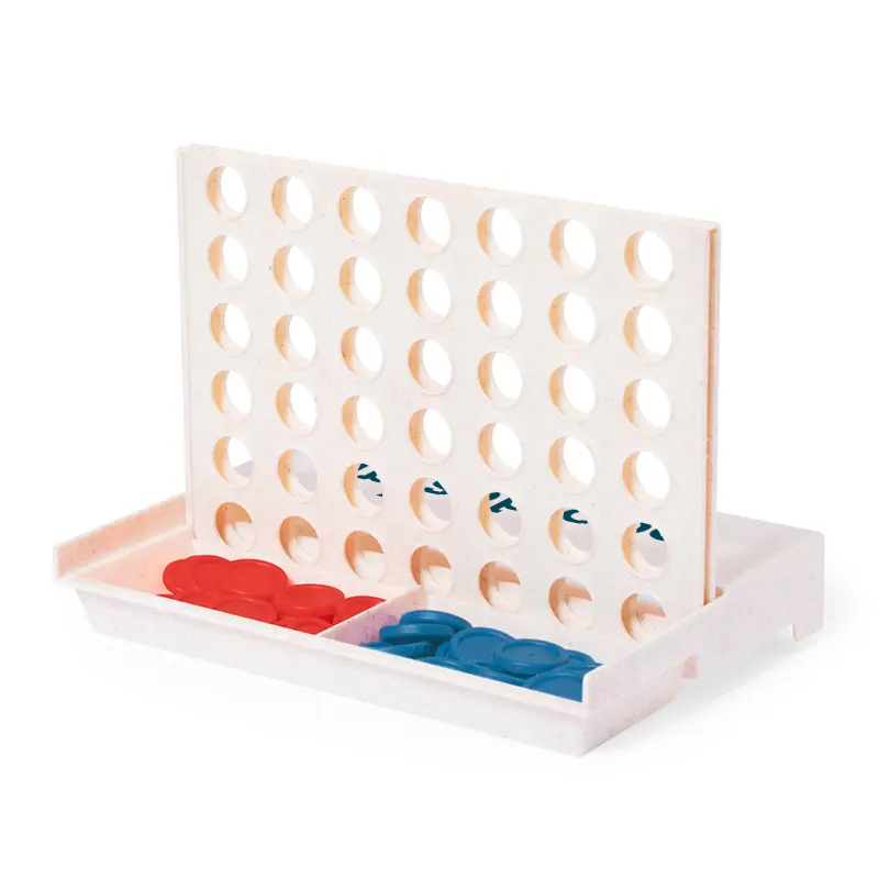 Fire paa stribe af hvedestraa